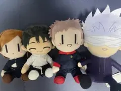 呪術廻戦　ぬいぐるみ　虎杖悠仁　五条悟　乙骨憂太　釘崎野薔薇　BIGぬいぐるみ