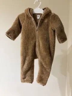 baby GAP フード付きブラウンアウター 0-3ヶ月