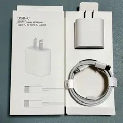 【 Type-C 】 iPhone急速20W充電器セット
