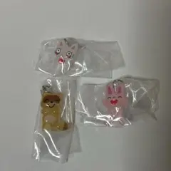 ノンタンめじるしアクセサリー2 ノンタンA たぬきさん うさぎさんB 3点セット