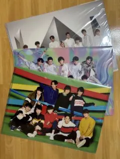 【新品未開封】Snow Man クリアファイル 3枚まとめ売り