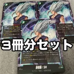 孫悟飯 SH 4枚 ドラゴンボール フュージョンワールド 最強ジャンプ