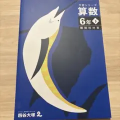 予習シリーズ6年下算数(難関校対策)