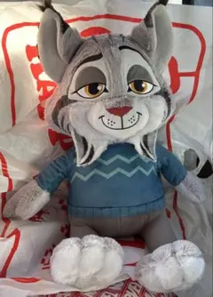 【おまけ付】ズートピアFukuFuku V-BIGぬいぐるみ パウバード