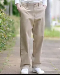 美品　DRESSTERIORドレステリア　メンズ　チノパンツ　ベージュ　Sのサムネイル
