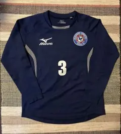 MIZUNO 府中FC 長袖プラクティスシャツ 背番号3のサムネイル