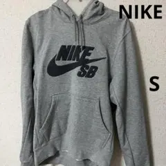 NIKE ナイキ　SB プルオーバーパーカー　グレー　Sサイズ