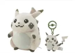 新品　ポケモン　はじまりのピカチュウ　ポケセンター　ぬいぐるみ　マスコット　2体