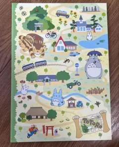 激かわ❤️となりのトトロノート　地図B5ノート⭐︎平成レトロ⭐︎レアのサムネイル