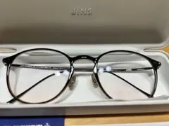 【超美品】JINS 中顔面短縮メガネ　度なし