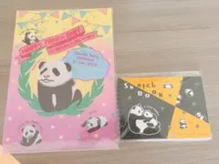 アドベンチャーワールド パンダ クリアファイル スケッチブック