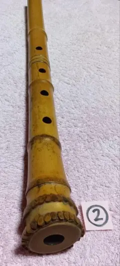 尺八本体 竹製 約75cm wagakki-
