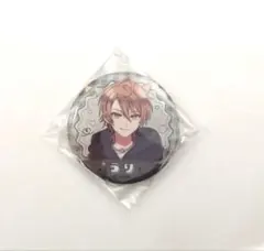 うり　からぴちピクニックラメキラカンバッジ　1個　カラフルピーチのサムネイル