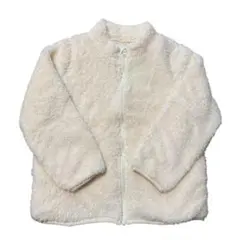 フリースジャケット クリーム