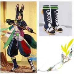 原神 リネット コスプレ 衣装 靴 ウィッグ - メルカリ