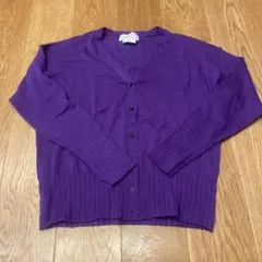 CIAOPANIC TYPY パープル Vネックカーディガンのサムネイル