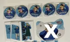 サカモトデイズ ナンジャタウン 朝倉シン ステッカー 缶バッジ