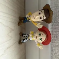 タッチフィギュアトイ・ストーリー　ジェシーウッディの2体セット