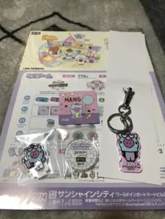 BT21 MANG アクリルスタンド アクリルキーホルダー