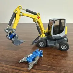 ワッカーネイソン　EW65 ホイール式油圧ショベル　クイックヒッチ付き　大割機付