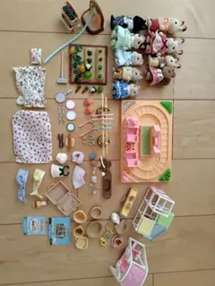 シルバニアファミリー 人形と小物セット