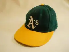 MLB オークランド アスレチックス ニューエラ 80s USA製 キャップ 7