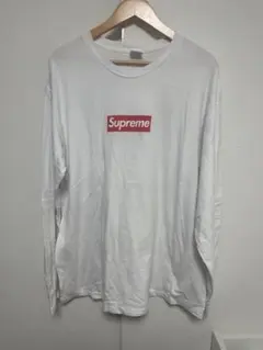 Supreme Box Logo L/S Tee White XL
