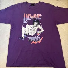 リッスンフレーバー ニューダンガンロンパV3 王馬小吉 Tシャツ パープルのサムネイル