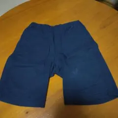 UNIQLO キッズ ハーフパンツ 140 ネイビー