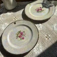 ❗️2枚セット❗️Seyei China／お花柄プレート20cm