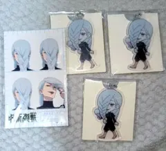 呪術廻戦 冥冥 アクキー・証明写真風ステッカーセット