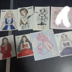 海外人物ステッカーバラ売り