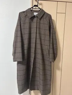 niko and ... チェック柄 ロングコート