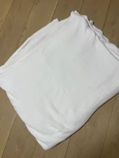 【ニトリ美品】ひもなしラクラク掛け布団カバー ダブル Nグリップ Wガーゼ