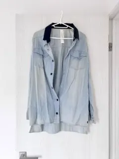 MURUA ライトブルー デニムシャツ