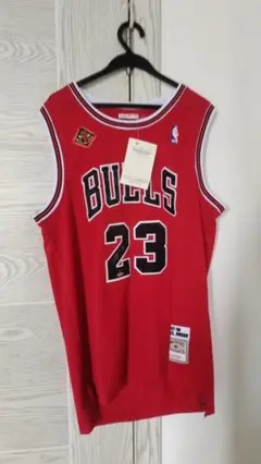NBAブルズNo.23マイケルジョーダン20周年記念エディションユニフォーム