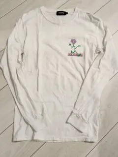 XLARGE 長袖Tシャツ ホワイト Sサイズのサムネイル