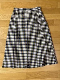 Aquascutum アクアスキュータム　プリーツスカート　Lのサムネイル
