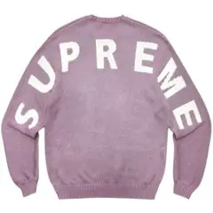 f*a様 Supremeバックロゴセーター[極美品]！ 希少サイズXL 2025年最新】supreme back logo sweaterの人気アイテム - メルカリ
