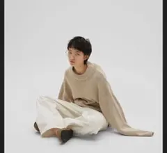 Roundhem Linen Knit ブラック - メルカリ