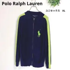 ポロ ラルフローレン ドライバーズニットジャケット ビッグポニー 刺繍 XXL