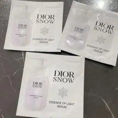 Dior Snow エッセンスオブライトセラム 3パック　サンプル