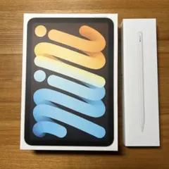 【美品】iPad mini (第6) 64GB Apple Pencil（第2）
