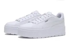 ✨ほぼ新品✨プーマ スニーカー カルメン２　23.5㎝ 白　厚底4㎝ PUMA