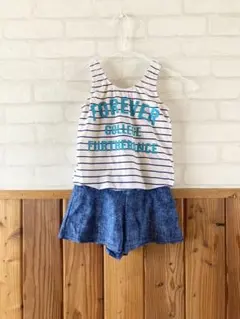 子供用 水着 130cm ワンピース ショートパンツ キュロット 女の子 5