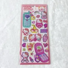 【サンリオ】平成はっぴーフォンステッカー　キティ
