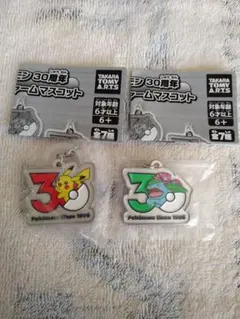 ポケモン 30周年 メタルチャームマスコット
