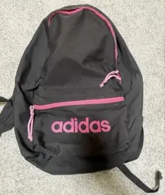 【即日発送】　adidas リュックサック　黒　ピンク