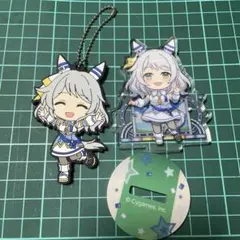 ウマ娘 ヒシミラクル アクリルスタンドとラバーキーホルダー