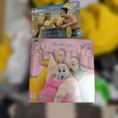 一番くじ クレヨンしんちゃん A賞 B賞 フィギュアセット下位賞おまけ付き